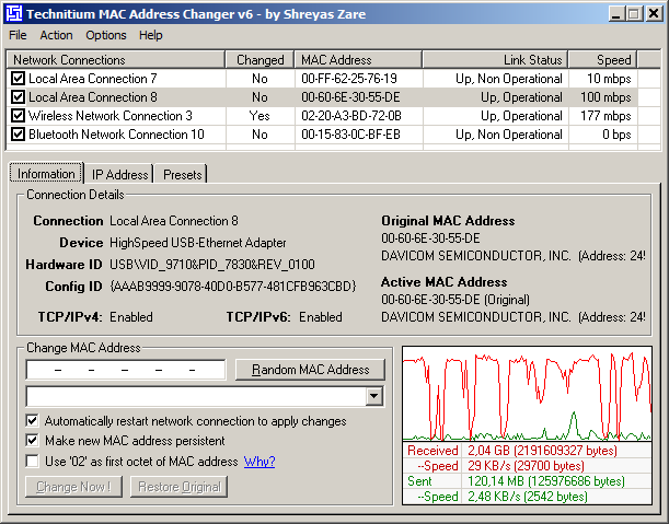 technitium mac address changer v6 free download