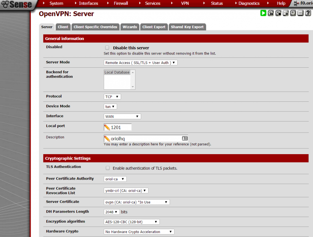 OpenVPN Between PfSense And Mikrotik