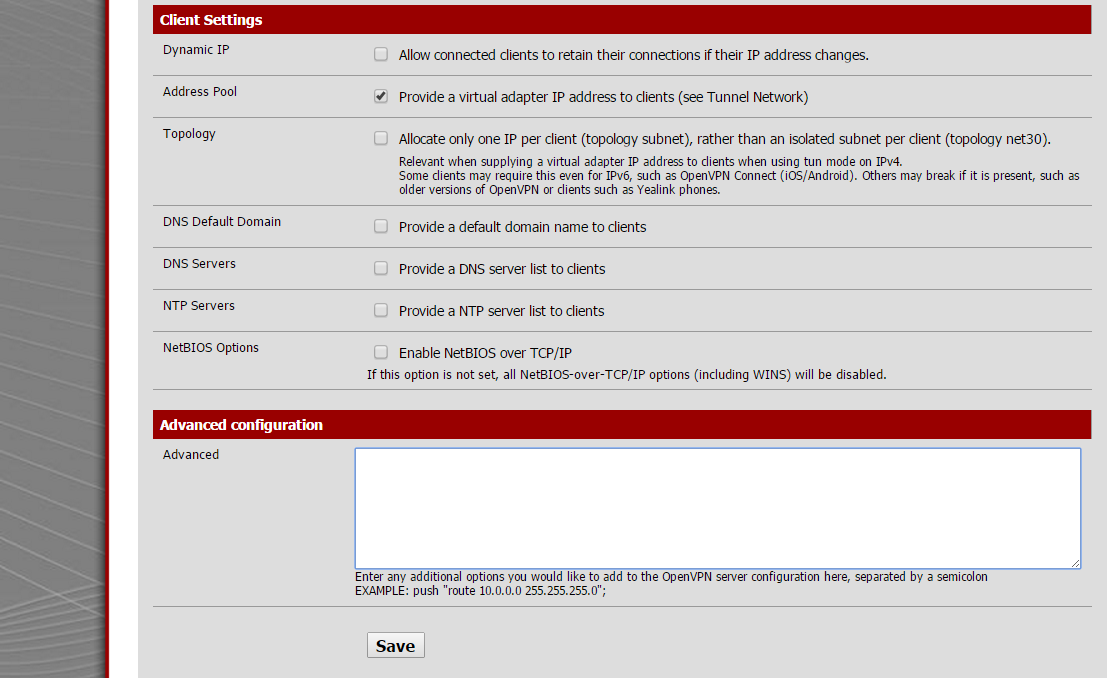 pfsense on mikrotik